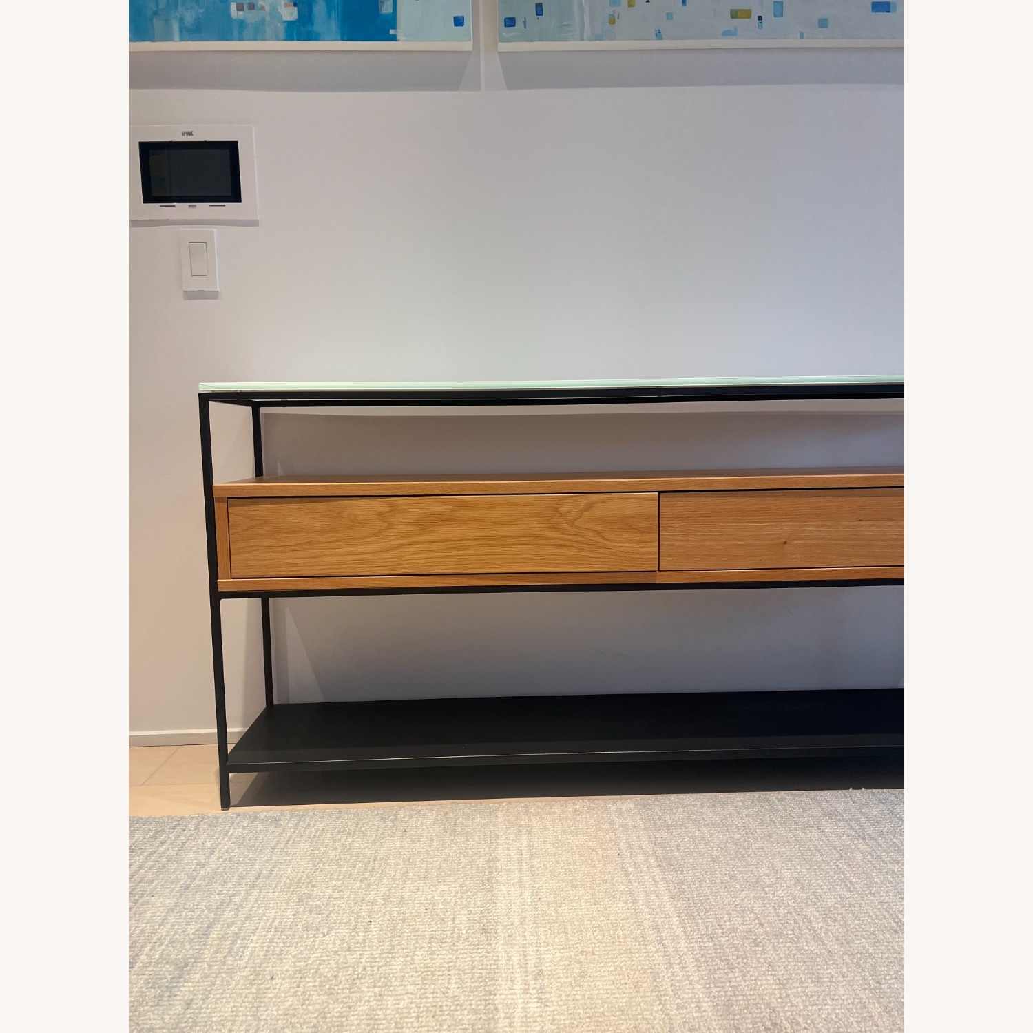 Room & Board Williams Natural Glass Side Table - image-3