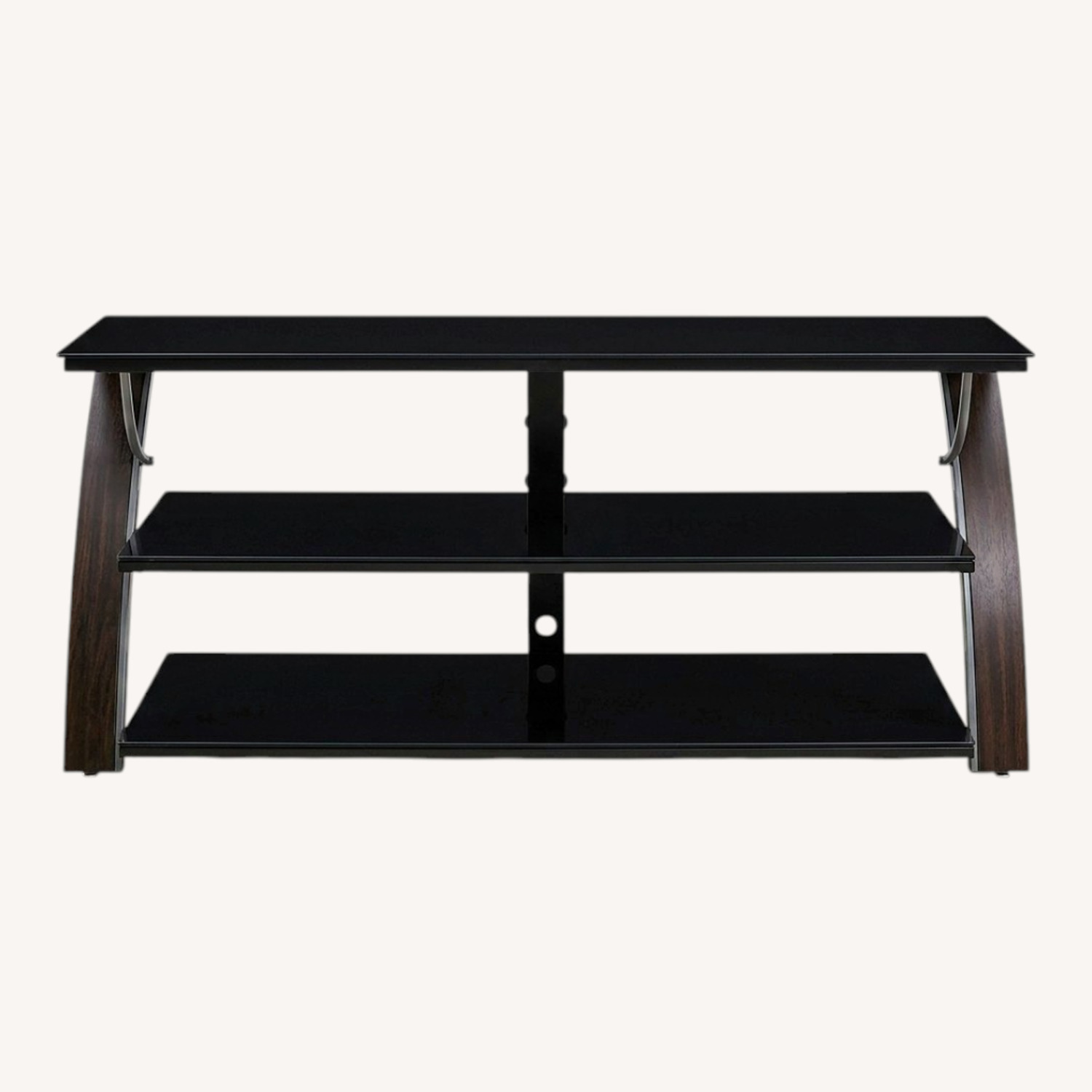 Black Glass Media Storage - image-0