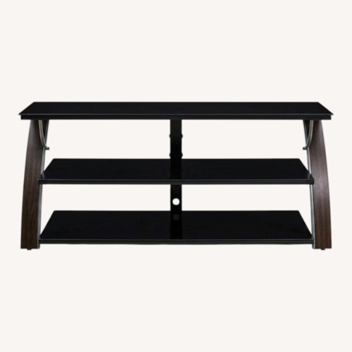 Used Black Glass Media Storage for sale on AptDeco