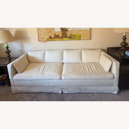 Used Castro Convertible Sofa Bed Cream with Diamond for sale on AptDeco
