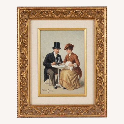 Used Vintage Oil Painting for sale on AptDeco