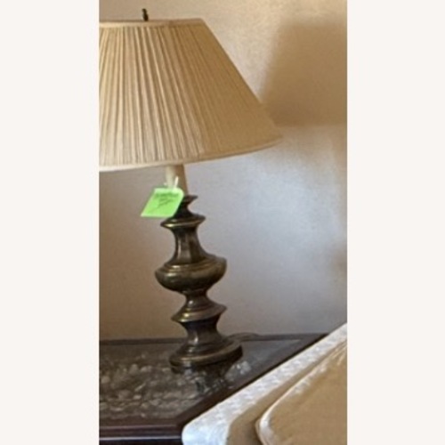Used Allied Brass Gold Brass Table Lamps for sale on AptDeco