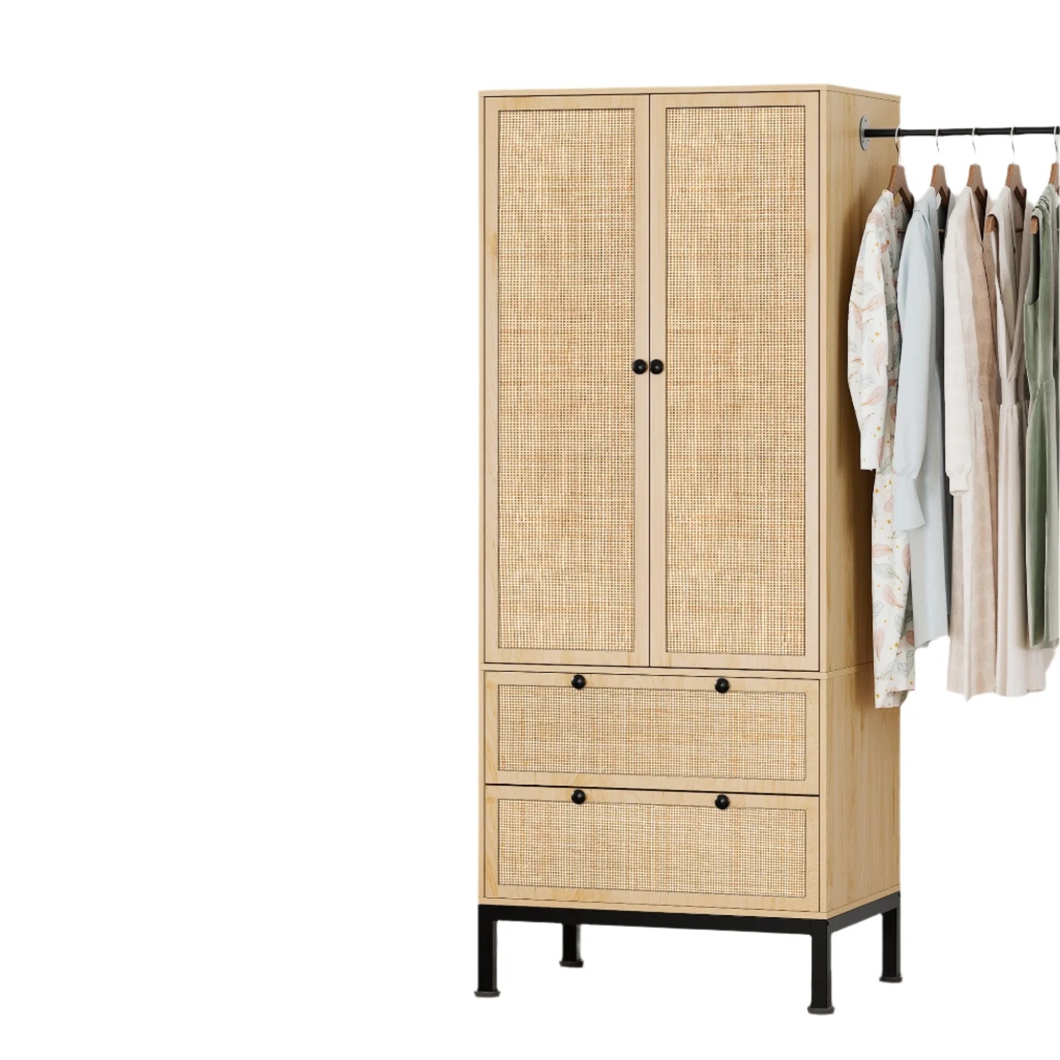Wayfair Natural Armoire - image-5