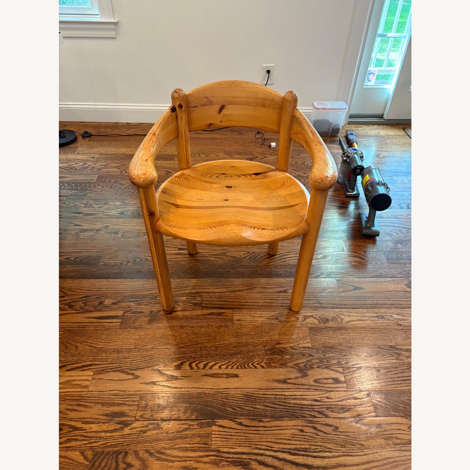 Vintage/Antique Natural Dining Chairs - image-6