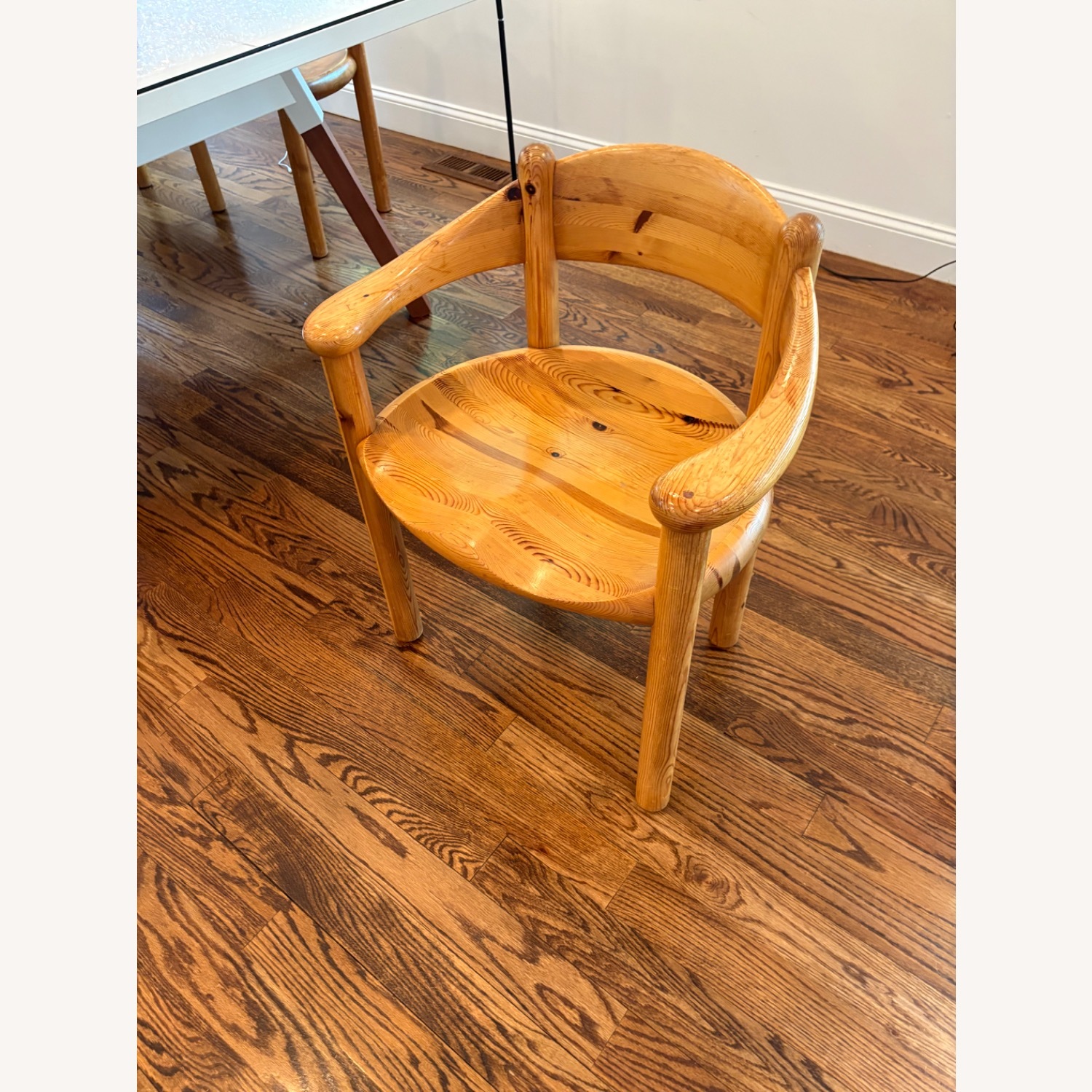 Vintage/Antique Natural Dining Chairs - image-5