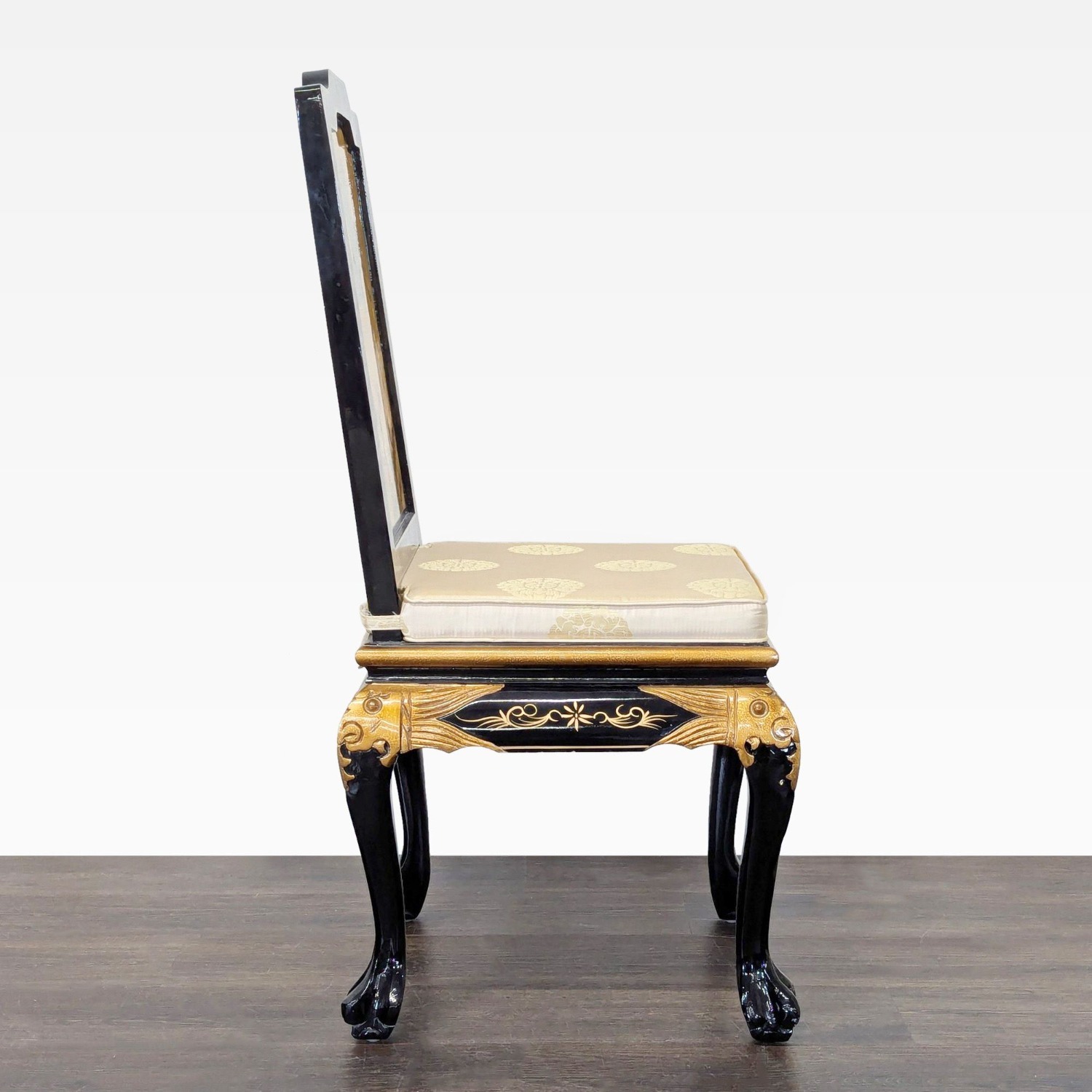 China Furniture Online Gold Lacquered Desk - image-10
