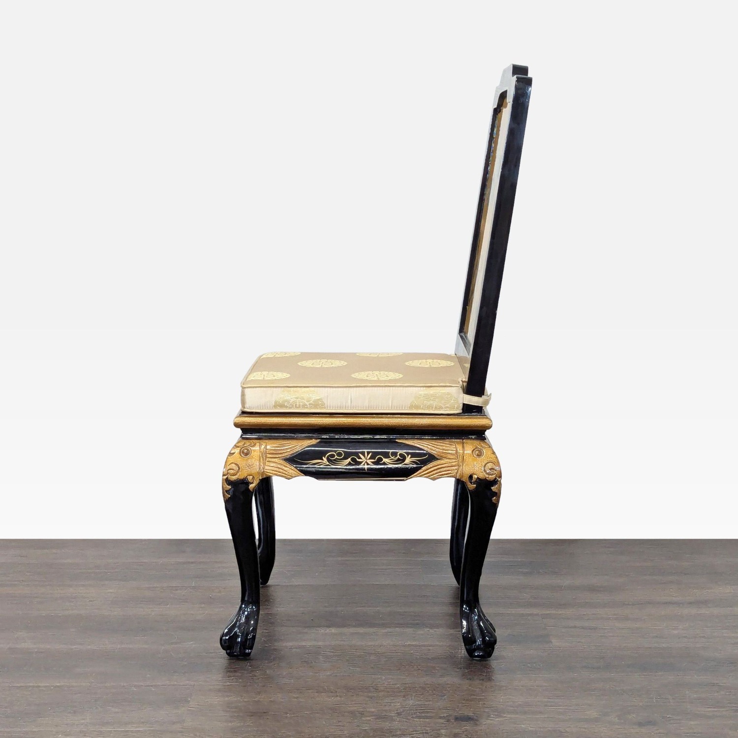 China Furniture Online Gold Lacquered Desk - image-8