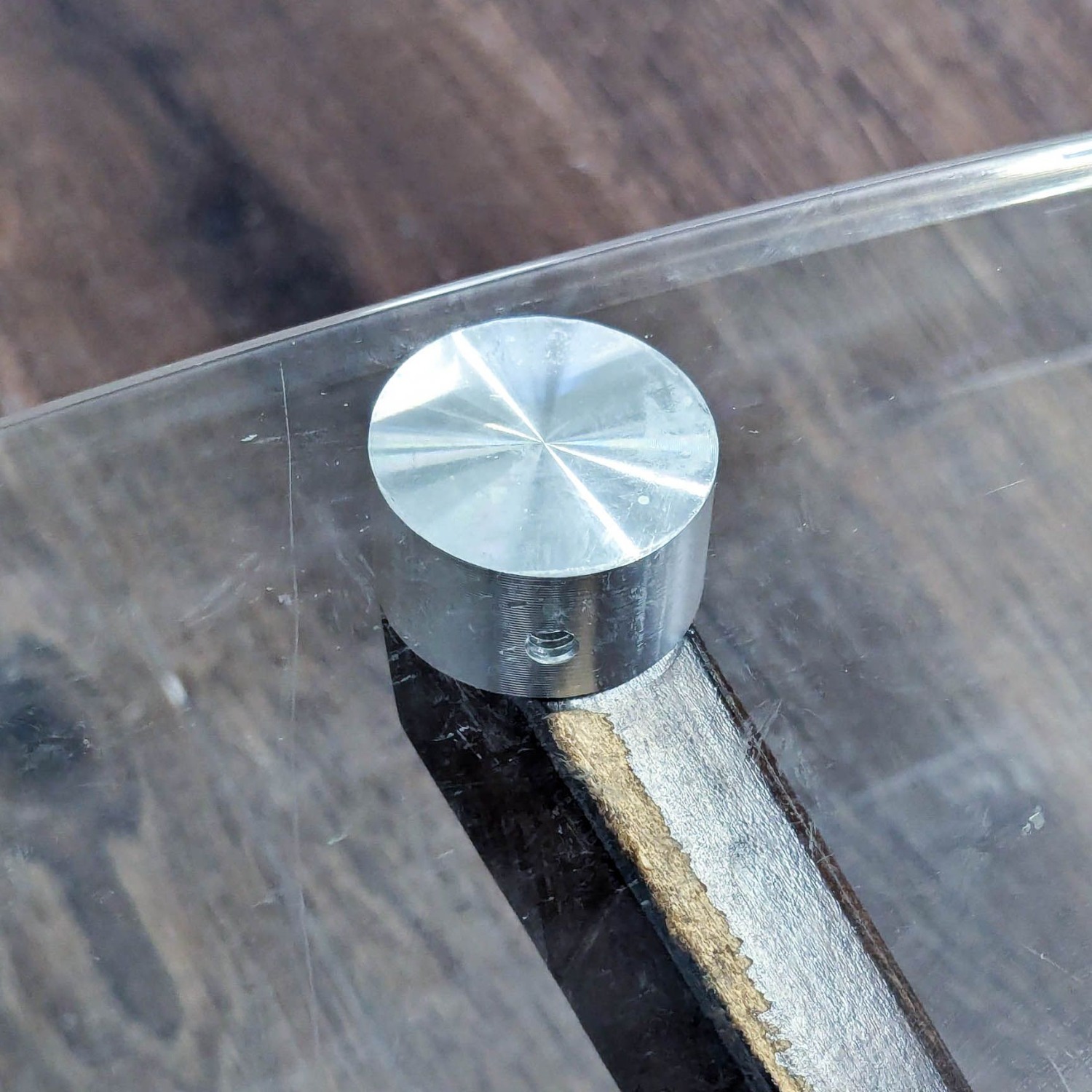 Mid-Century Modern Style Glass Top Coffee Table	 - image-2