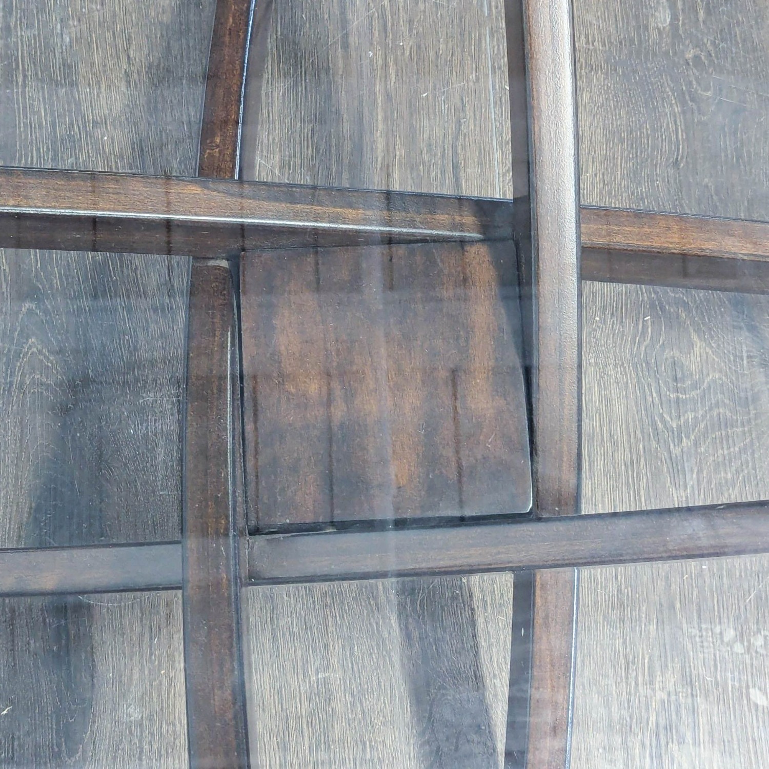 Mid-Century Modern Style Glass Top Coffee Table	 - image-3