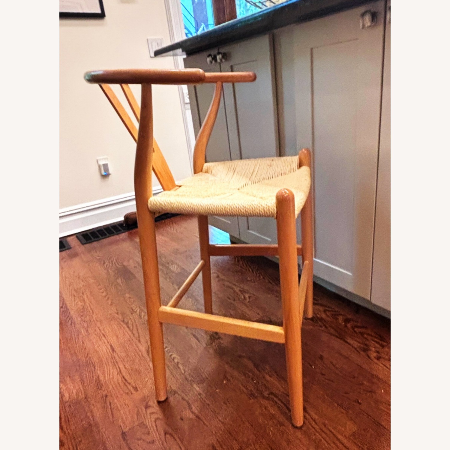 Poly and Bark Wishbone Counter Stools Set of 2 - image-3