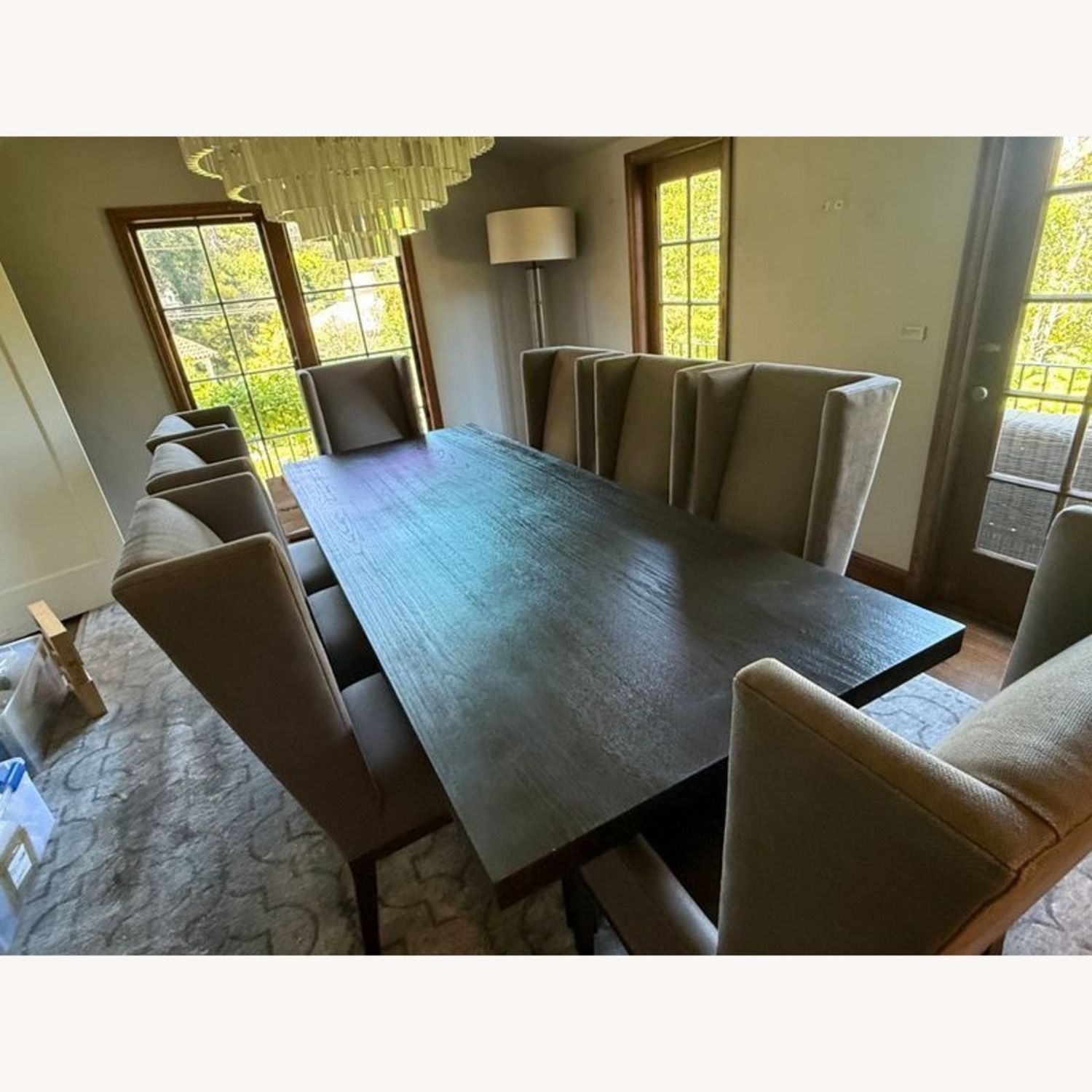 Restoration Hardware Modern 11-Piece Dining Set   - image-12