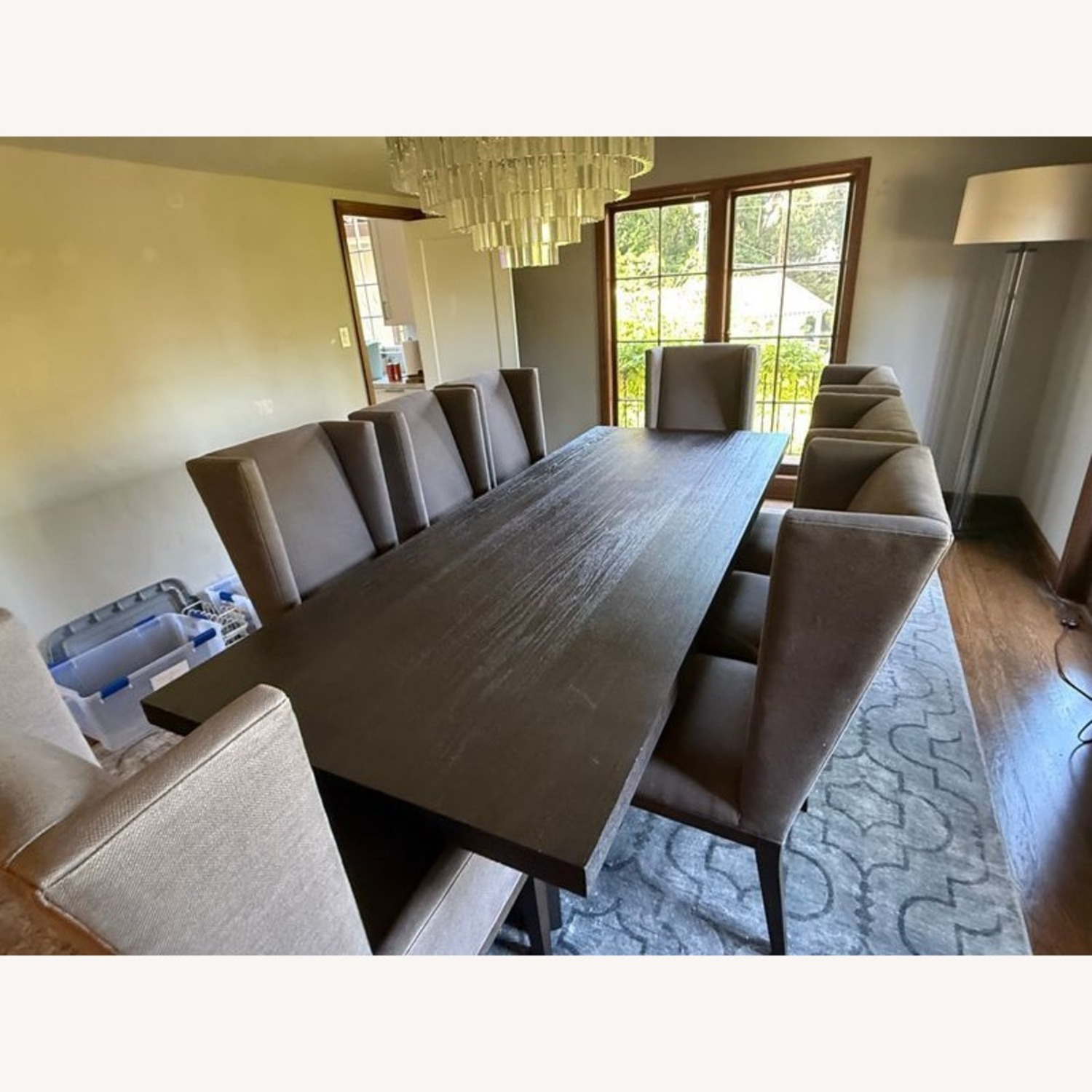 Restoration Hardware Modern 11-Piece Dining Set   - image-11