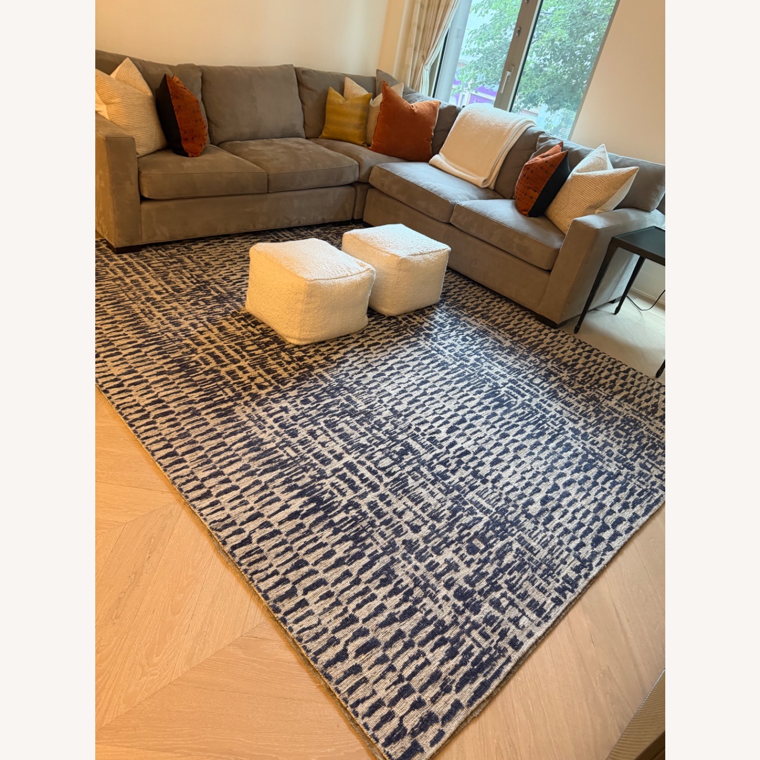 Blue Area Rug 8' x 10' - image-1