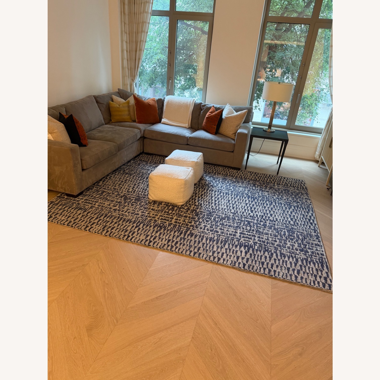 Blue Area Rug 8' x 10' - image-2