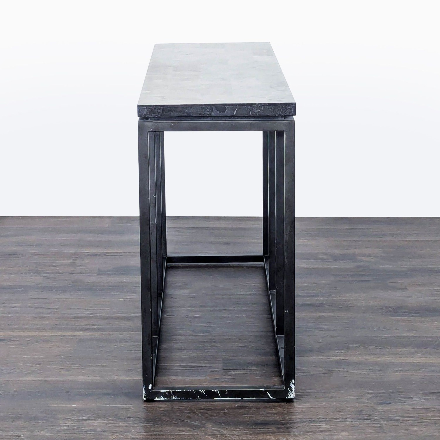 Broyhill Metal and Faux Stone Console Table - image-7
