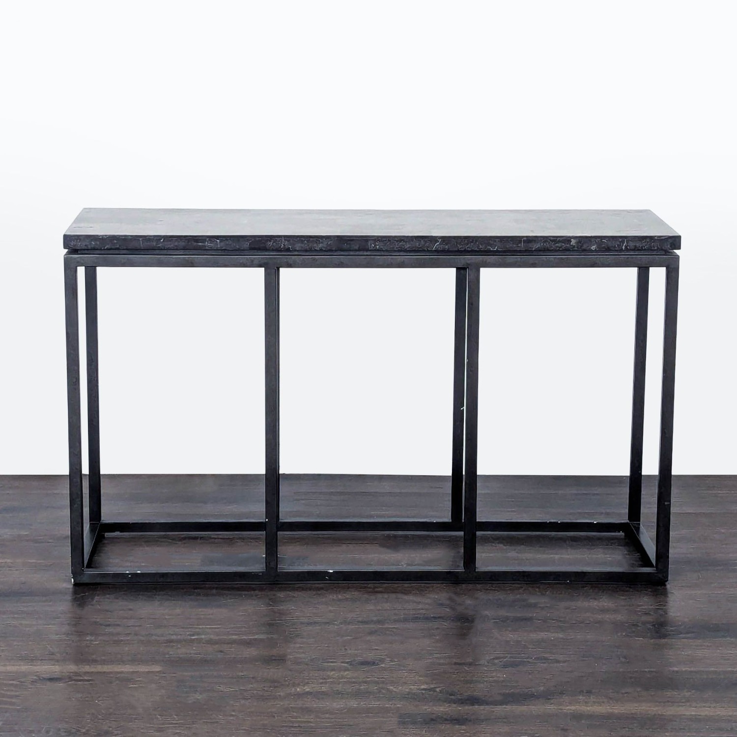 Broyhill Metal and Faux Stone Console Table - image-6