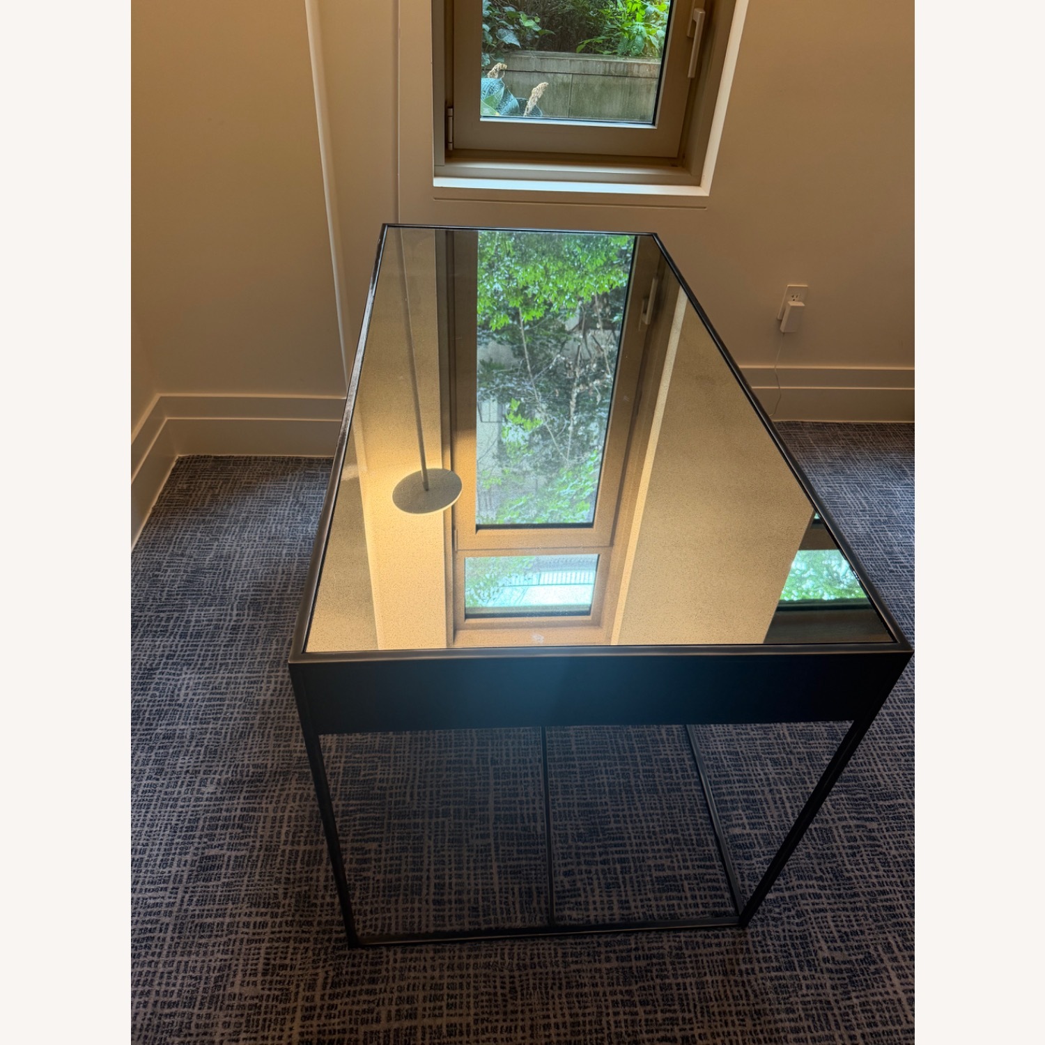Restoration Hardware Gramercy Mirrored Desk - image-3
