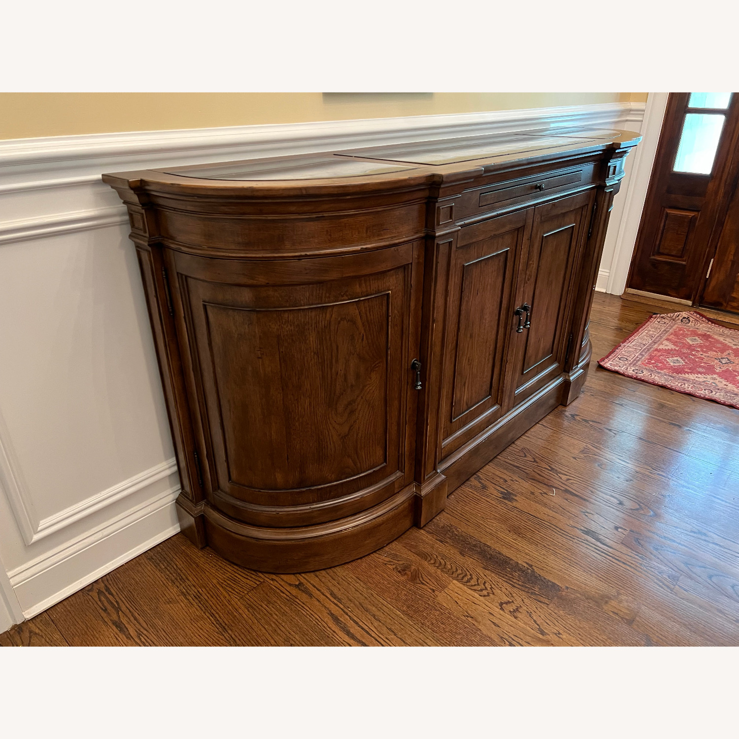 Hooker Furniture Corporation Dark Brown Sideboard - image-2
