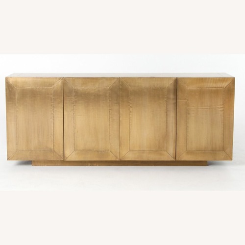 Used Four Hands Gold Brass Sideboard for sale on AptDeco