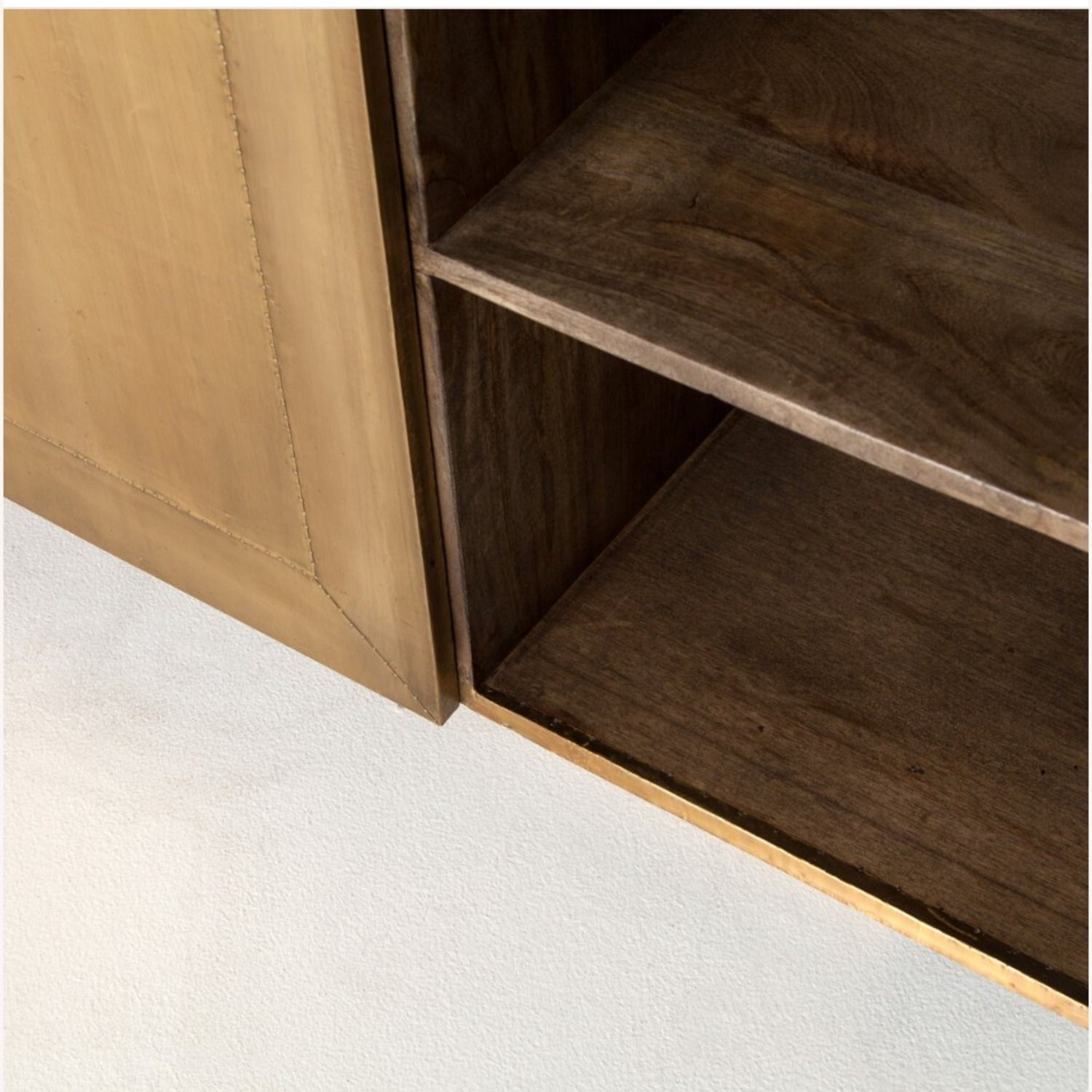 Four Hands Gold Brass Sideboard - image-6