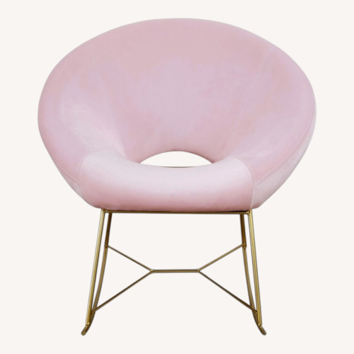Used TOV Furniture Pink Accent Chair for sale on AptDeco