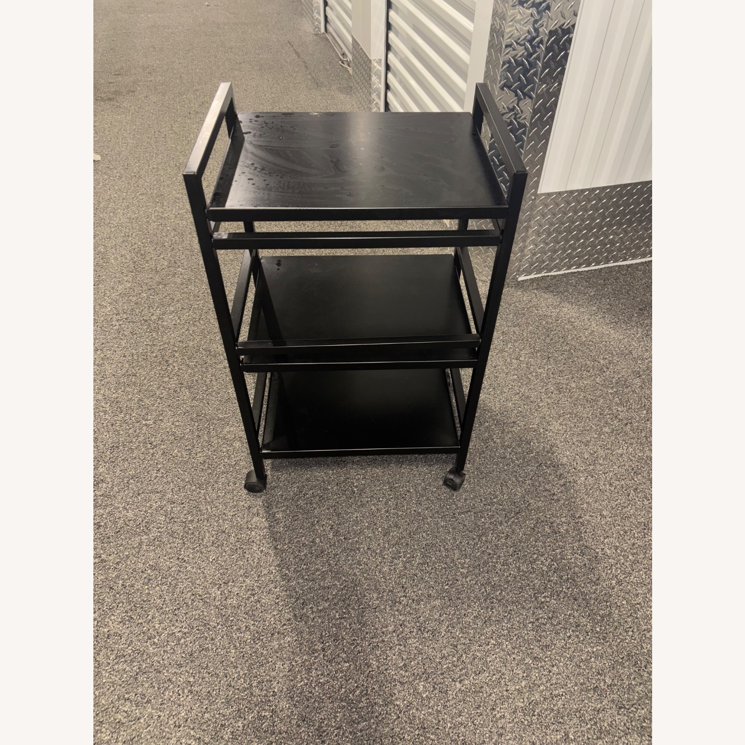 3-Tier Rolling Utility, Storage Cart - image-2