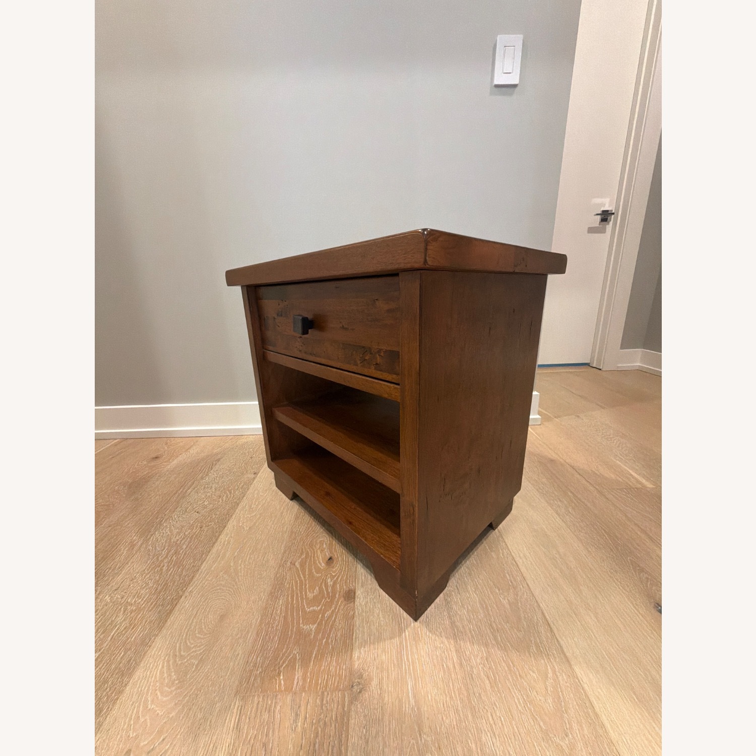 Pottery Barn Sumatra Dark Brown Nightstand - image-2