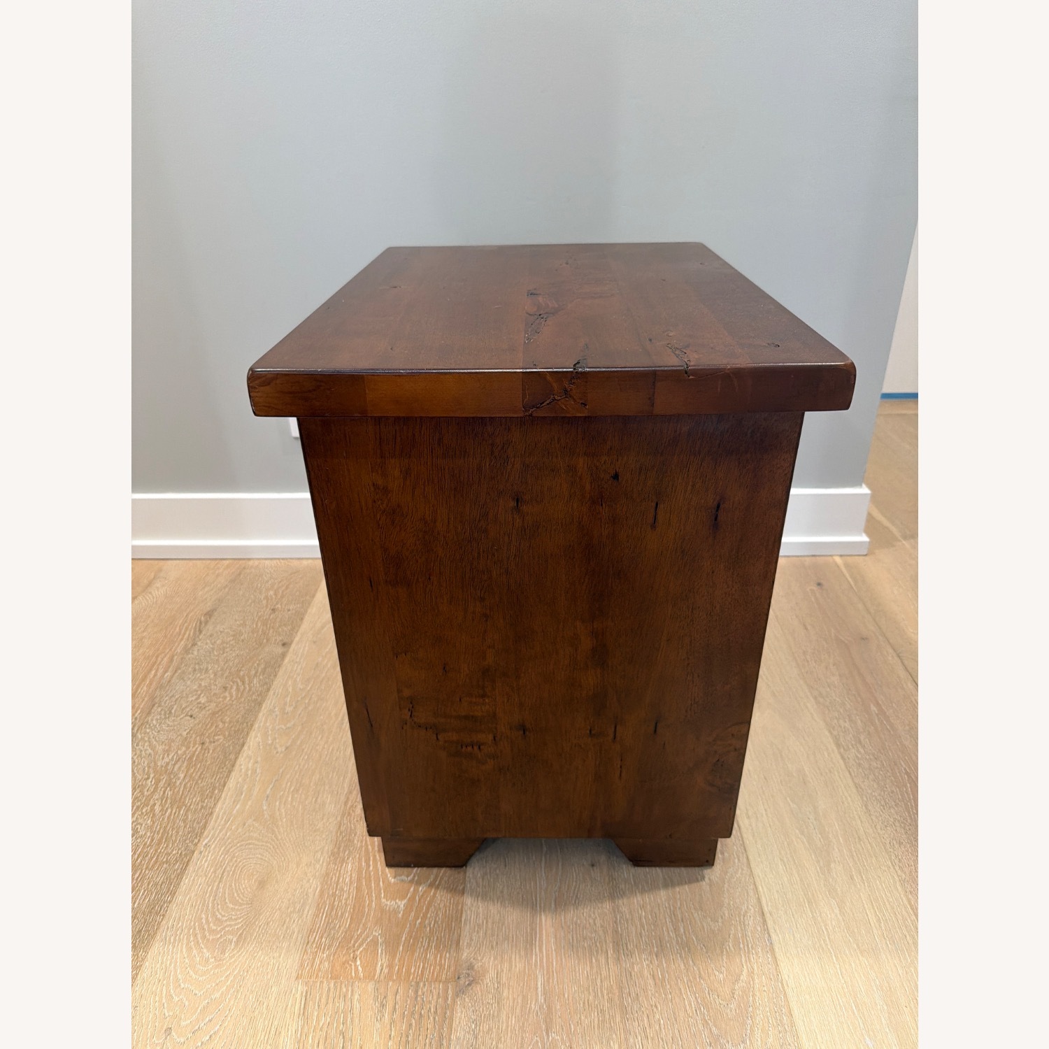 Pottery Barn Sumatra Dark Brown Nightstand - image-3