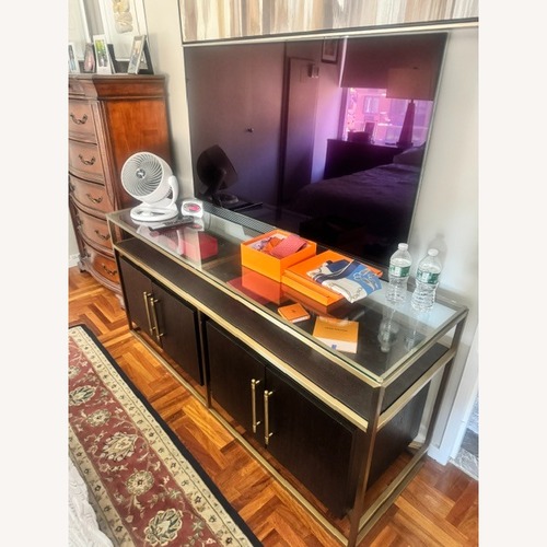 Used Hooker Furniture Corporation Dark Brown Sideboard for sale on AptDeco