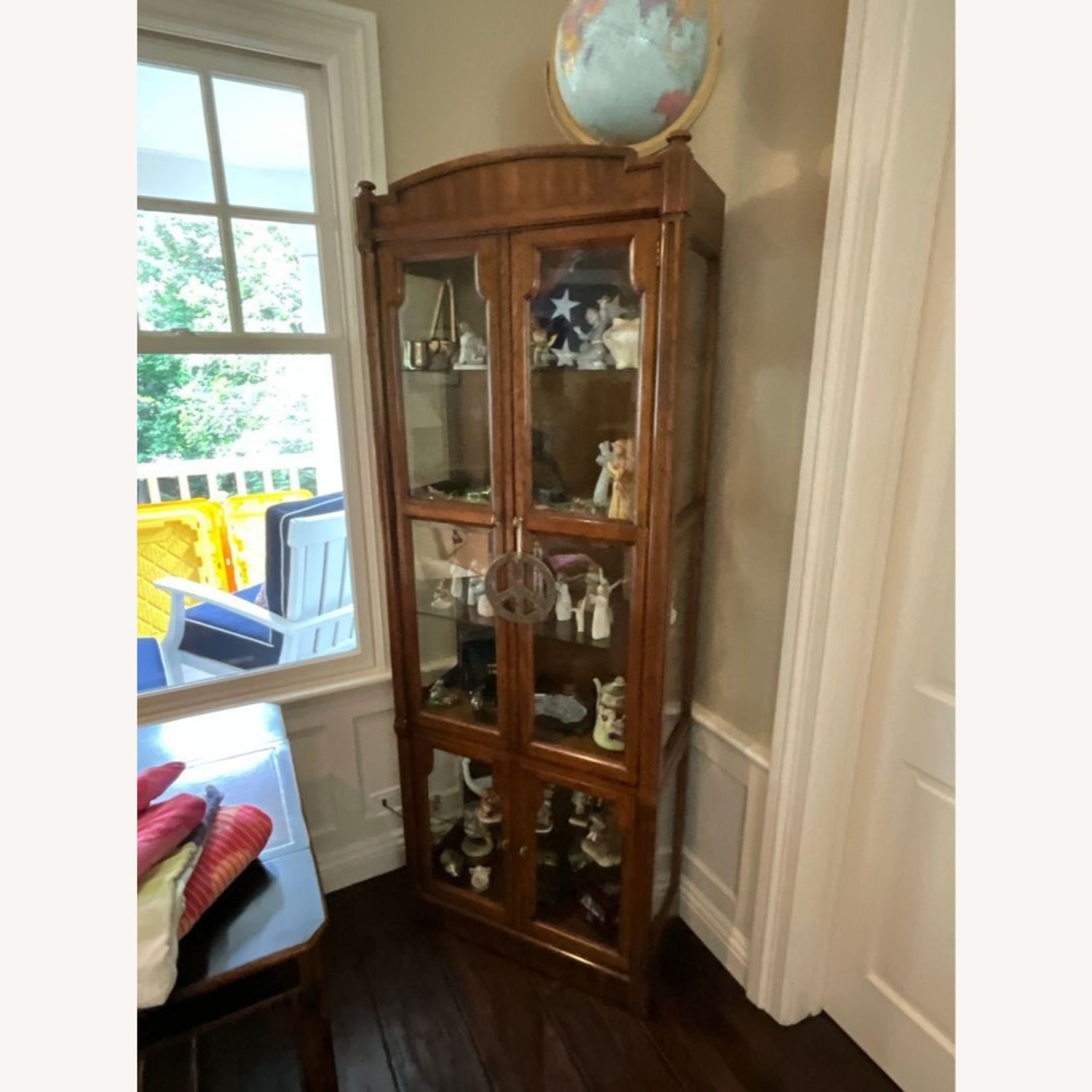 Vintage Drexel Heritage Display Cabinet - image-1