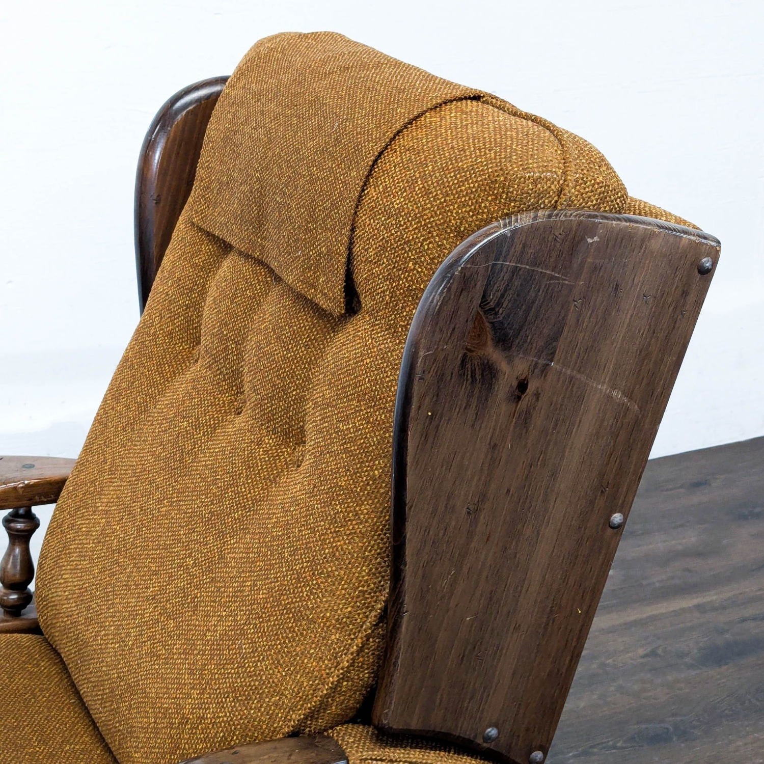Vintage Mid-Century Platform Rocker Recliner  - image-4