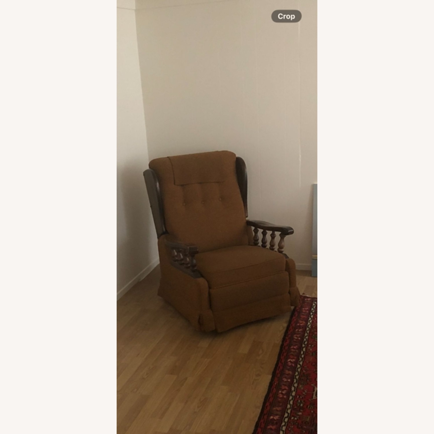 Vintage Mid-Century Platform Rocker Recliner  - image-1