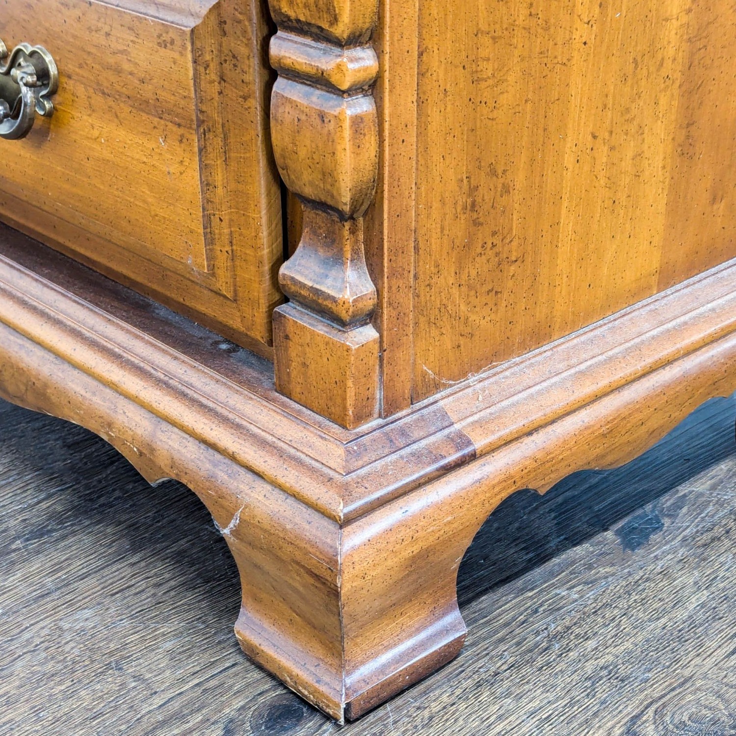 Vintage Sumter Furniture Two Drawer Nightstand - image-1