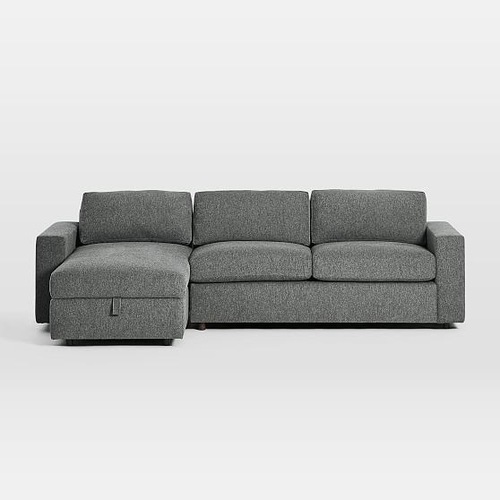 Used West Elm Urban Left Sleeper Sectional W Storage for sale on AptDeco