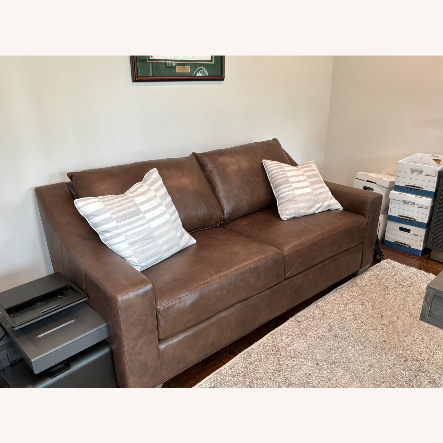 Vanguard Envision Custom Leather Sofa  - image-2