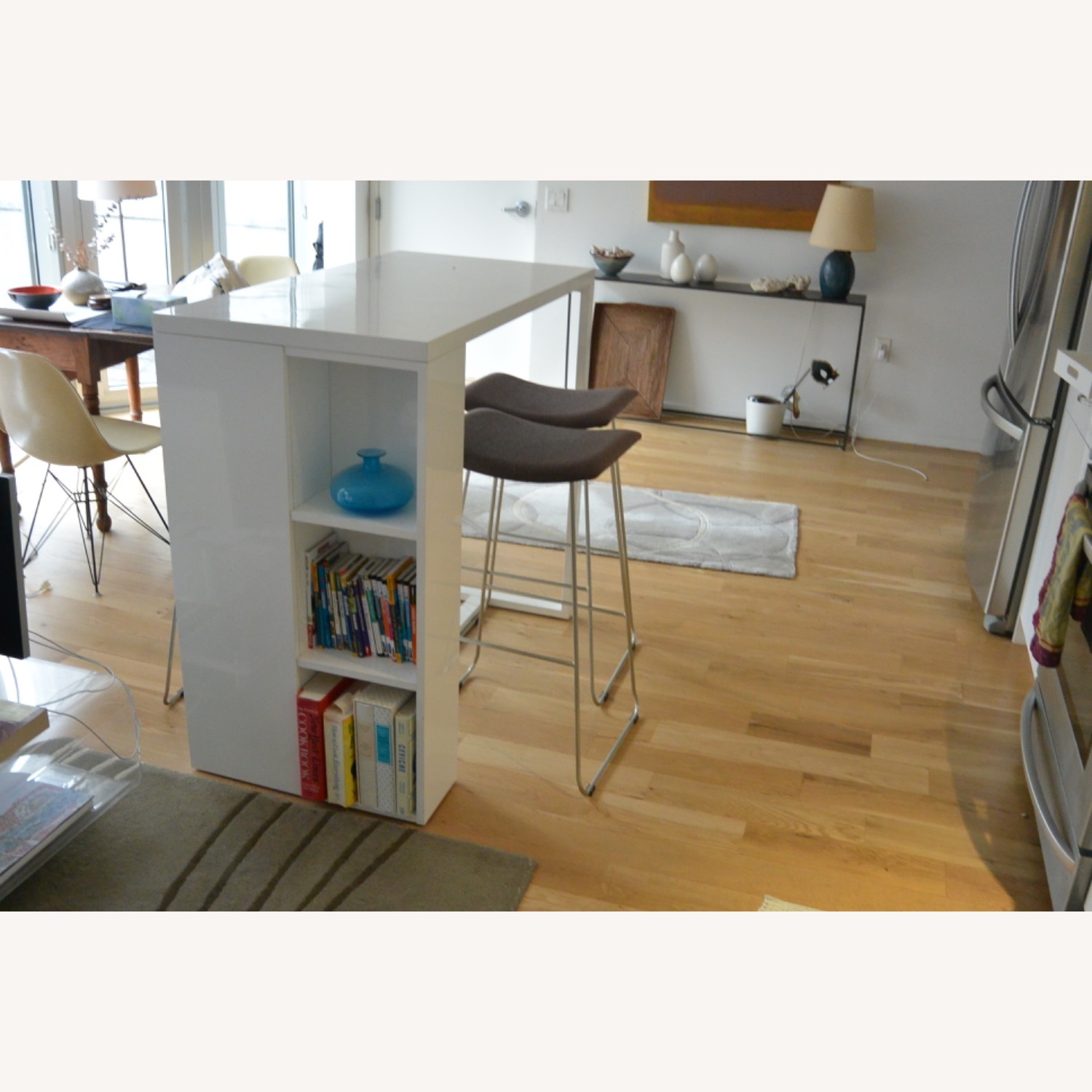 CB2 Dining Stool Table (Stools included) - image-2