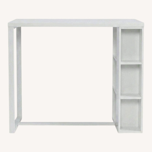 Used CB2 Dining Stool Table (Stools included) for sale on AptDeco