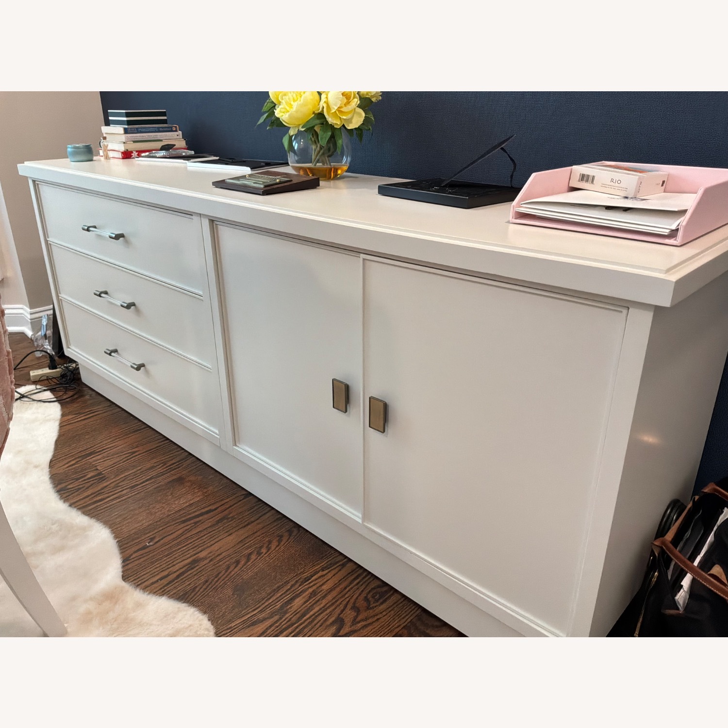 Vanguard Furniture White Wood Sideboard - image-4