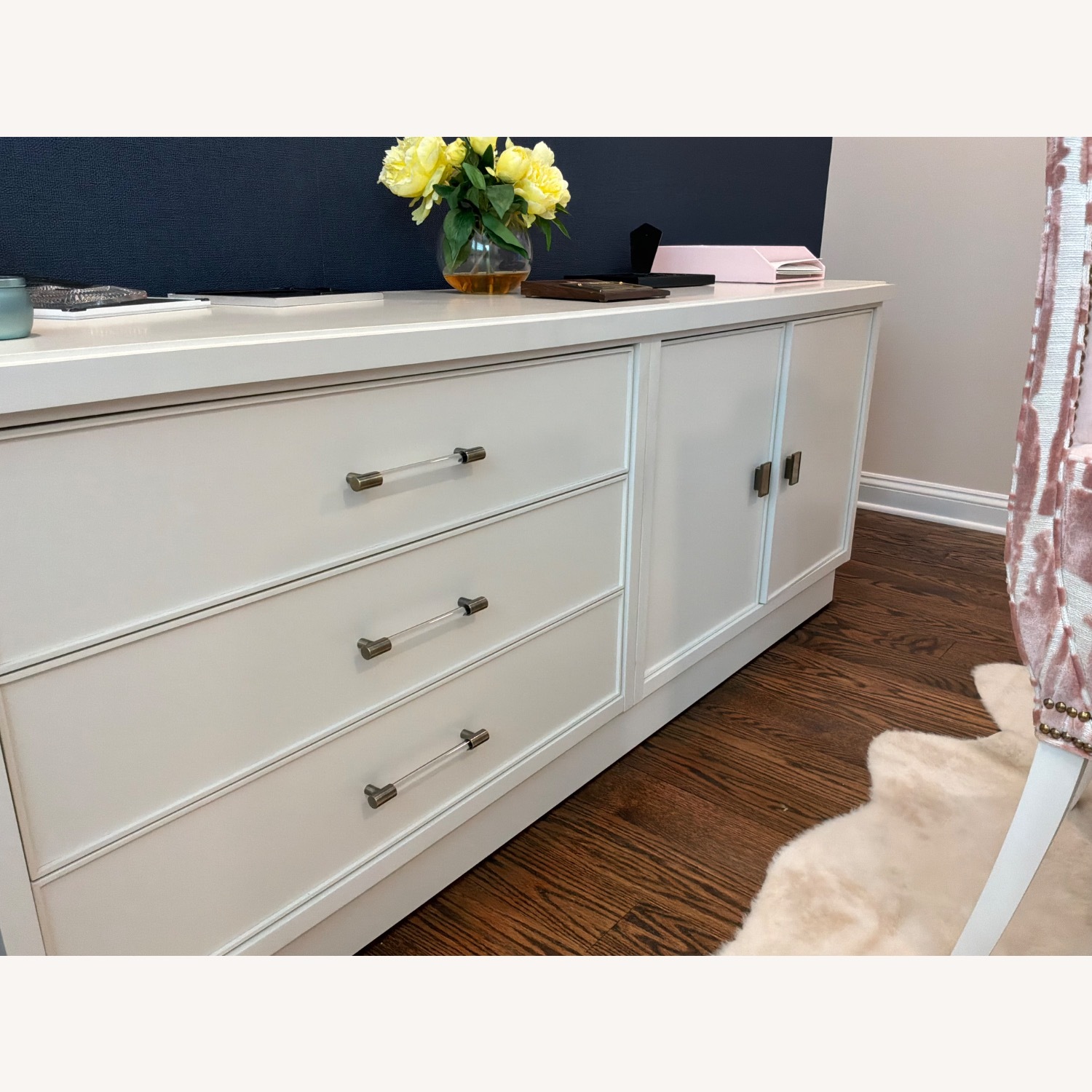 Vanguard Furniture White Wood Sideboard - image-2