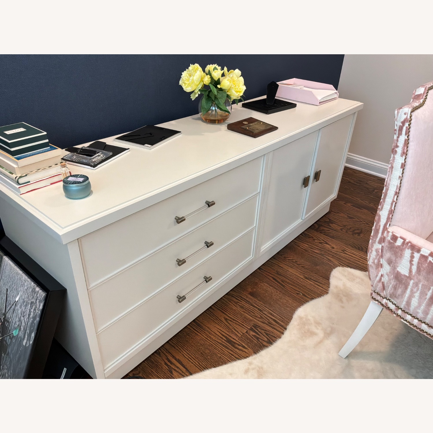 Vanguard Furniture White Wood Sideboard - image-1