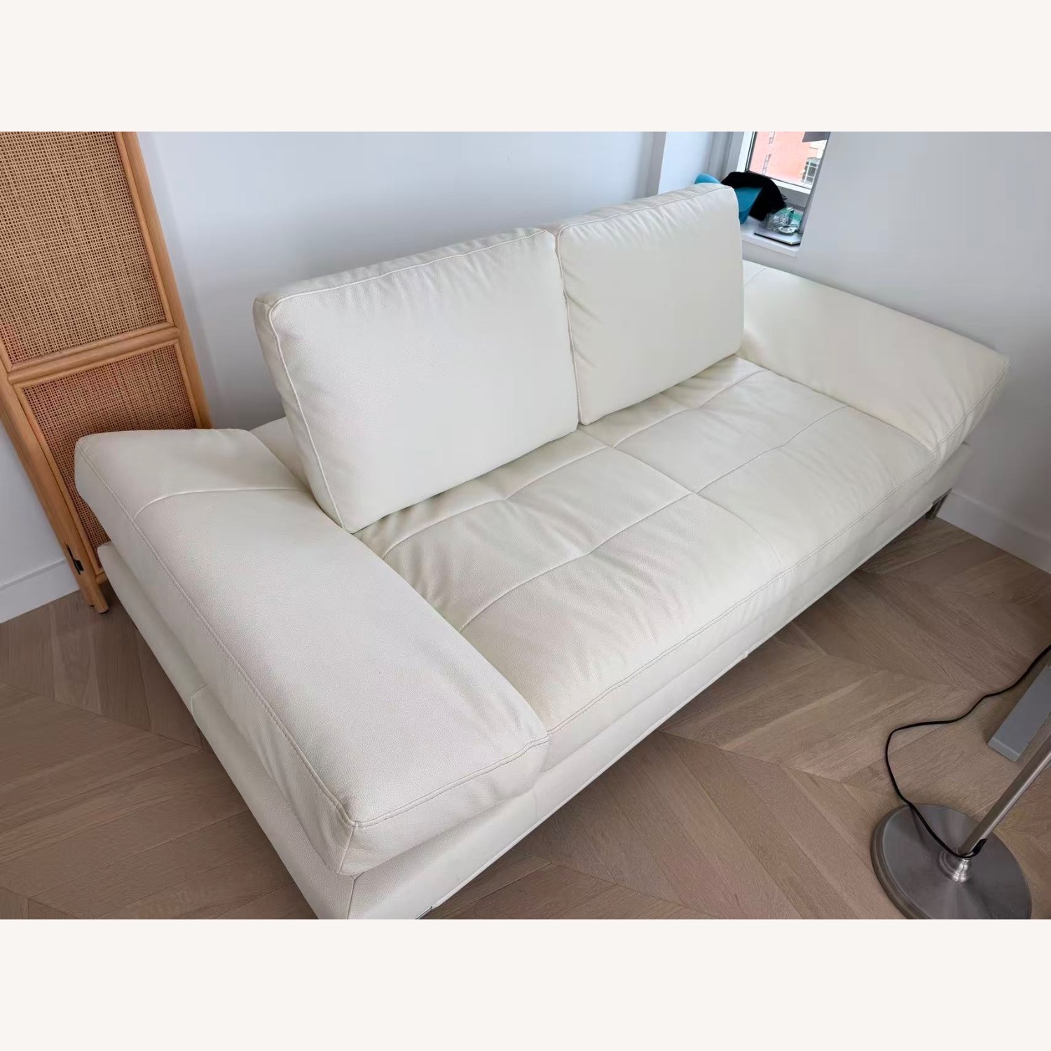 Modani  Livio White 2 Seater Sofa - image-3