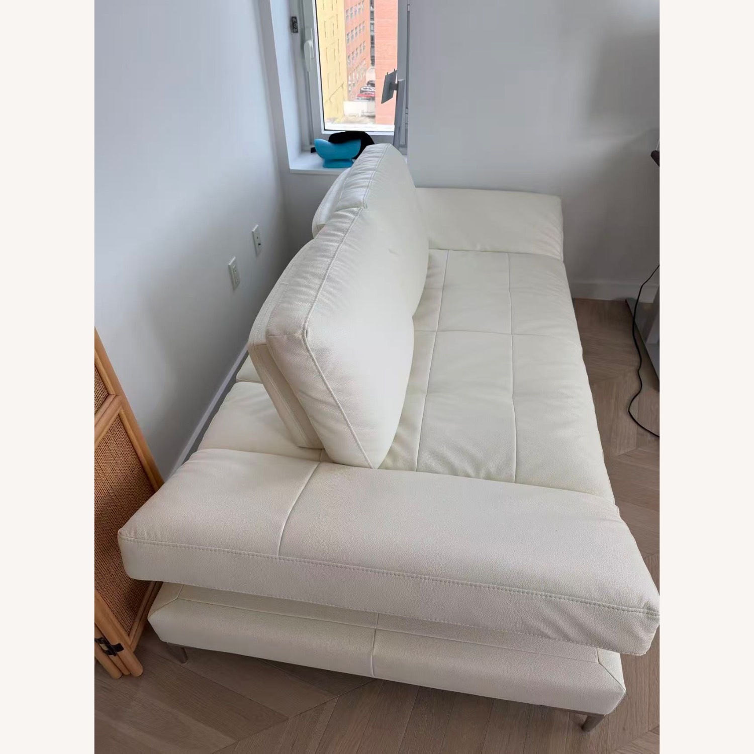 Modani  Livio White 2 Seater Sofa - image-2