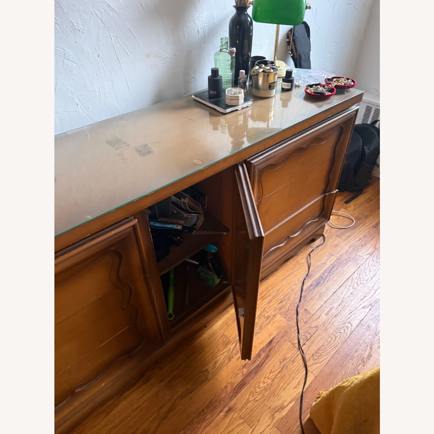 Light Brown Wood Dresser - image-4