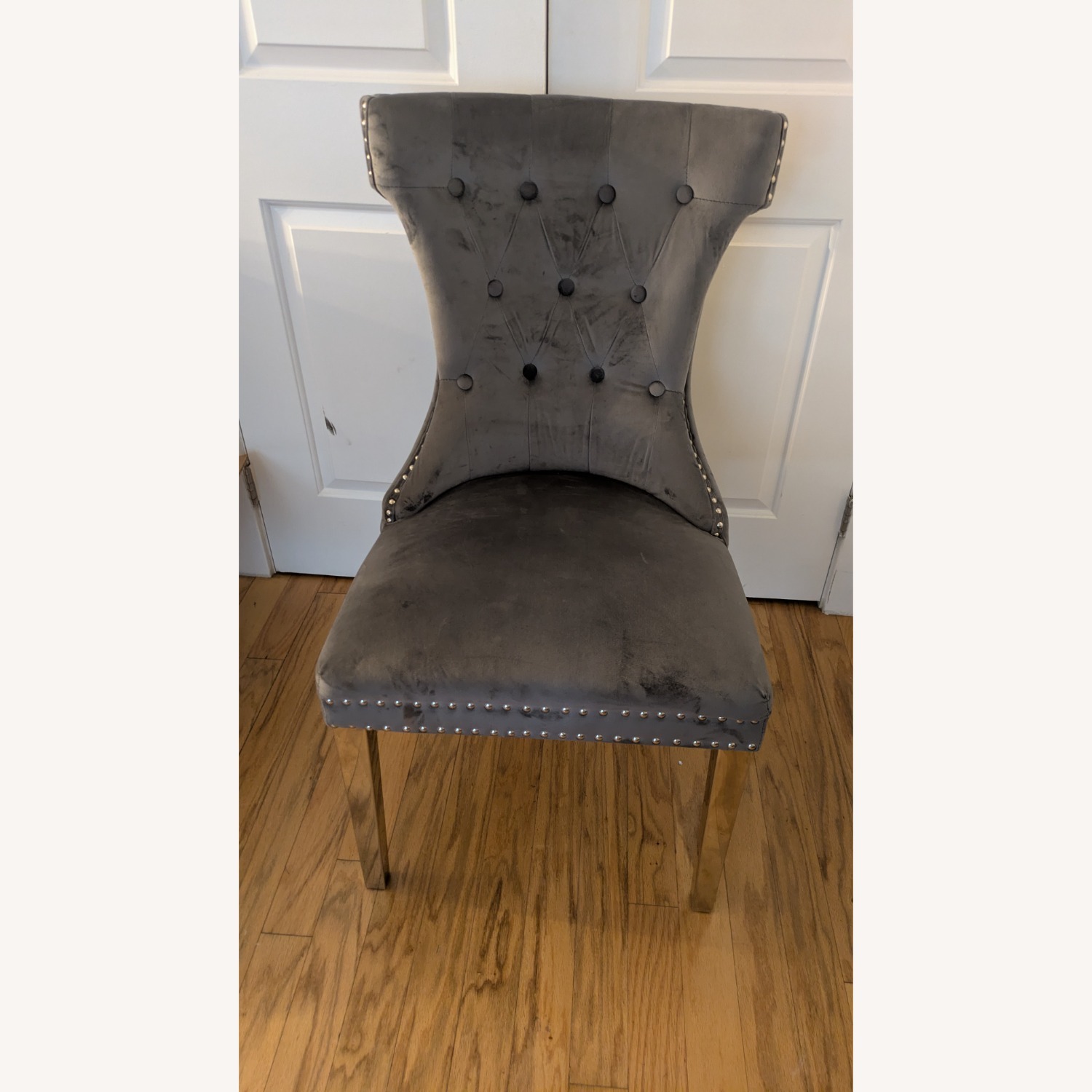 4 Chair Dining Set Multi Color Texture - image-6