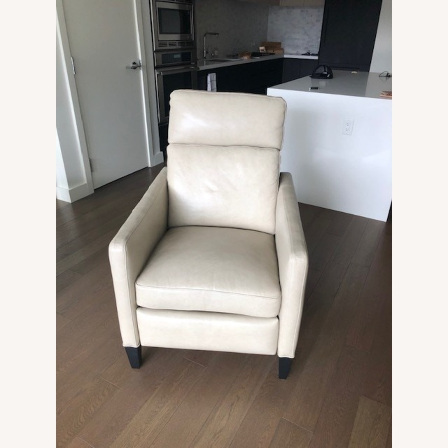  Arhaus Colfax Custom Leather Recliner Chair - image-3