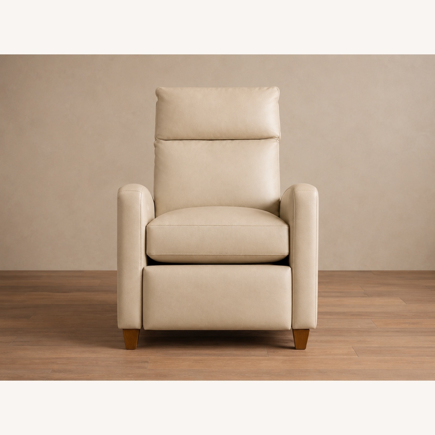  Arhaus Colfax Custom Leather Recliner Chair - image-4