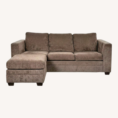 Used Brown Couch + Chair + Ottoman  for sale on AptDeco