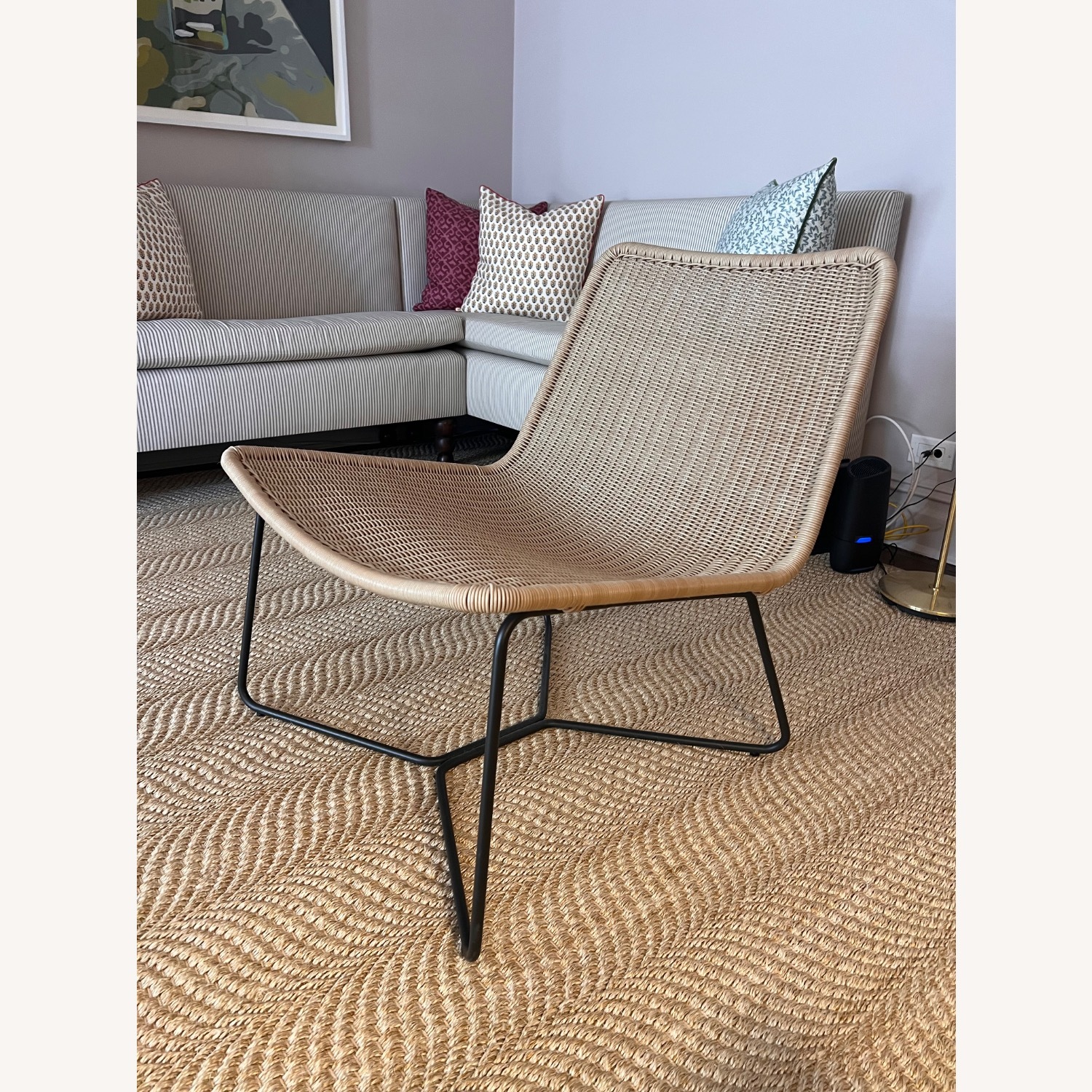 West Elm Slope Indoor/Outdoor Lounge Chair - image-2