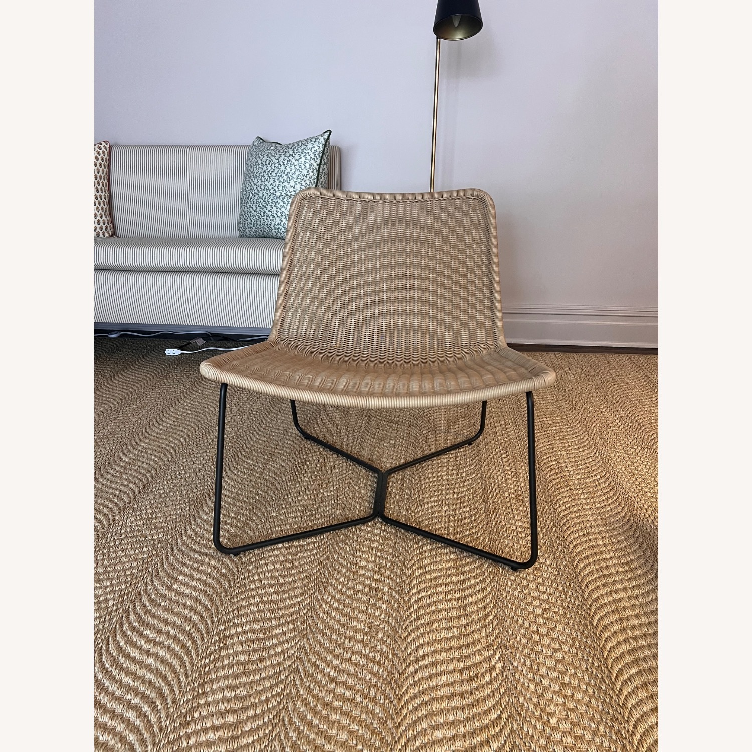 West Elm Slope Indoor/Outdoor Lounge Chair - image-1