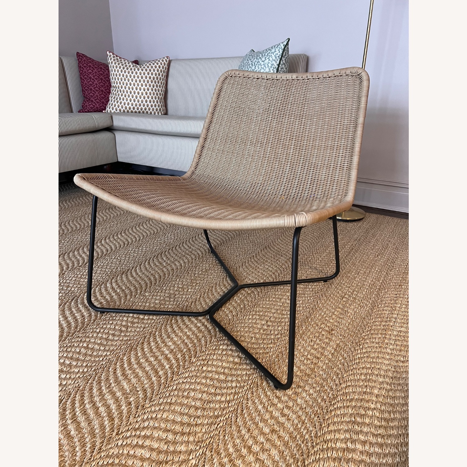 West Elm Slope Indoor/Outdoor Lounge Chair - image-3